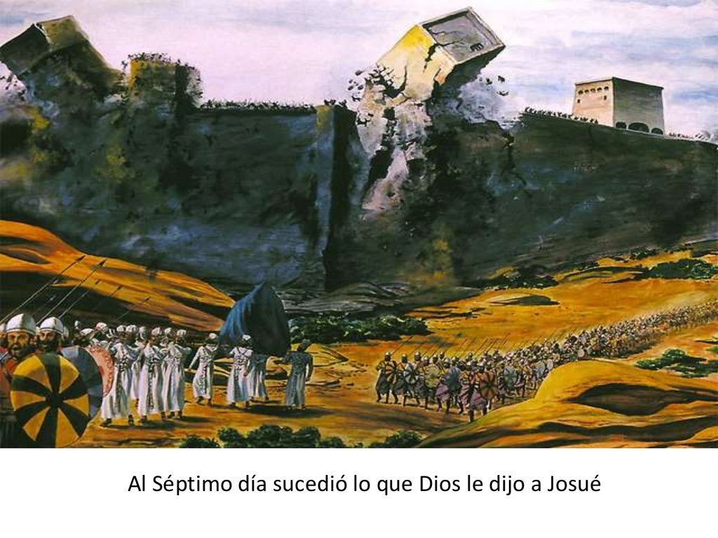 Josue y la caída del muro de jericó