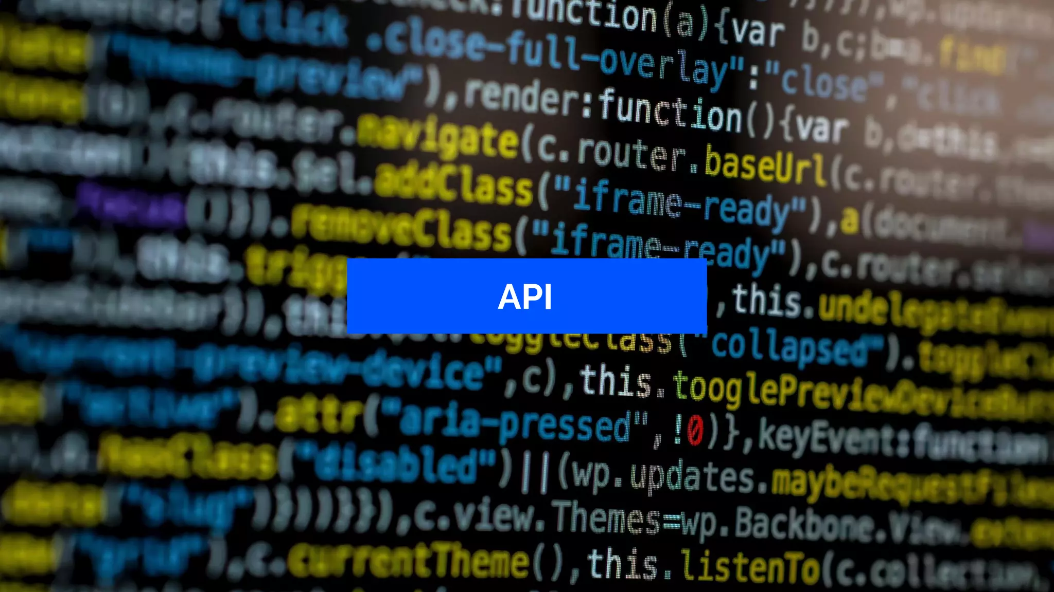 API
 
