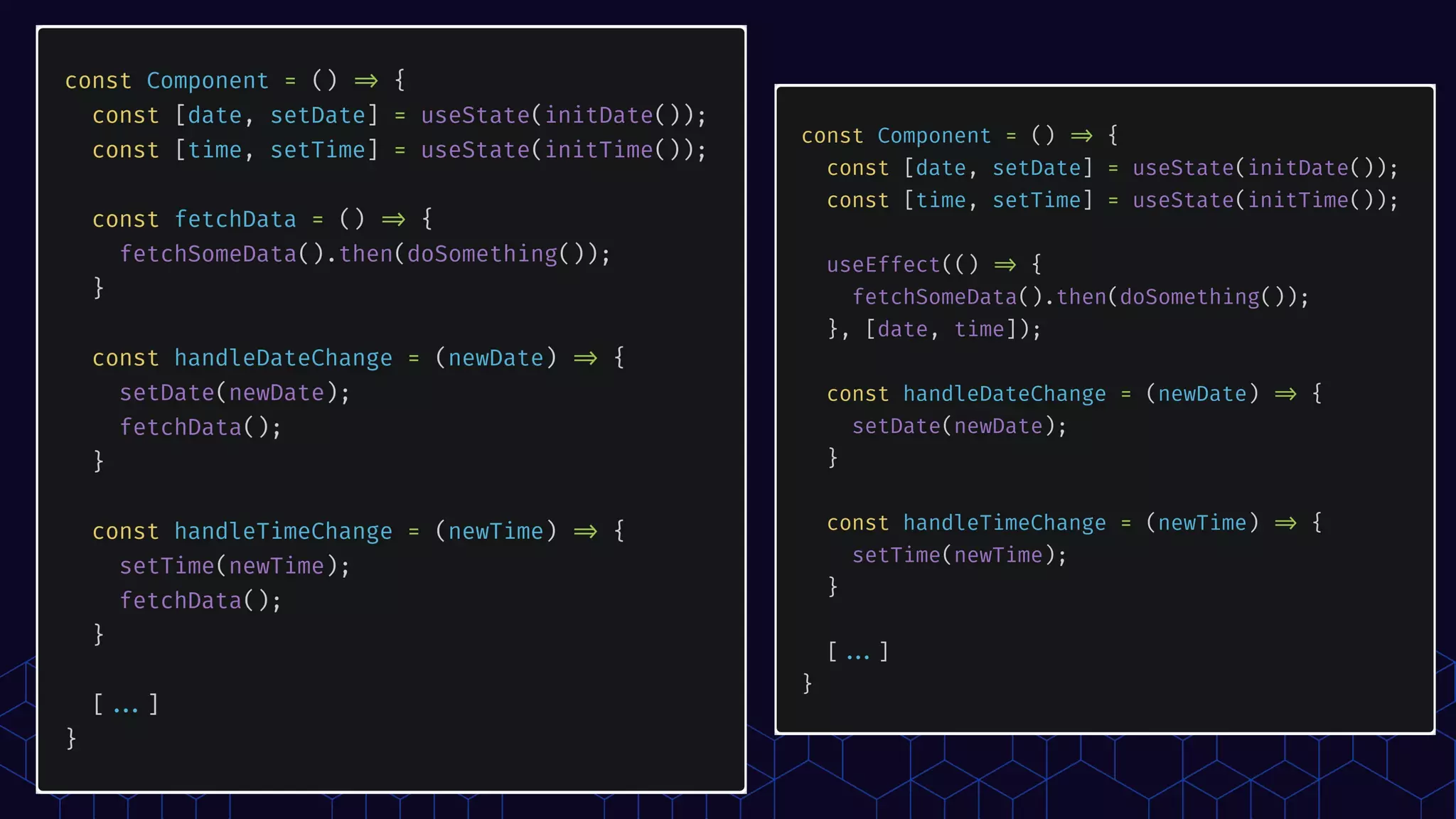 React Hooks - useEﬀect
 