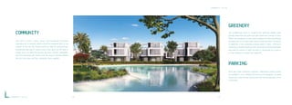 COMMUNITY
Joulz aims to bring a lively, vibrant, and exceptional community
experience for its residents within a distinctive compound.Built on the
outskirts of the city, this location would be ideal for young business
professionals who want to remain close to their work,but still want to
escape from it all when the working day ends. Families, newlyweds,
and first-time buyers will benefit from the array of activities offered
that will bring them and their community closer together.
PARKING
GREENERY
The neighborhood grants its residents with seemingly endless green
grounds where they can relish lush grass fields and a variety of flora.
Details are everything, as each green expanse has been thematically
designed,and in turn,every green area is unlike the other.The variety
of vegetation in this unmatched location makes it idyllic, offering its
community consistent serenity as their senses will be satisfied whenever
they view this mixture of plant life which is maintained by a team of
on-site gardeners throughout the compound.
Along with these residential properties, underground parking spaces
are assigned to units, relieving the pressure of homeowners not being
able to park close to home.Parking slots will also be available in front
of buildings.
C O M M U N I T Y 0 3 : 0 0
C O M M U N I T Y 0 3 : 0 0 1 8 1 9
 