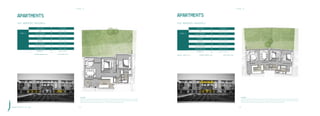 T Y P E 2 T Y P E 3
TWO BEDROOM / BUILDING E TWO BEDROOM / BUILDING E
DISCLAIMER:
All materials, dimensions and drawings are approximate. Information is subject to change without notice. Drawings are not to scale and actual
usable floor space may vary from the state floor plans. The developer reserves the right to make revisions to the floor plans. All displayed
garden and terrace areas vary according to unit locations in buildings and according to the project layout.
DISCLAIMER:
All materials, dimensions and drawings are approximate. Information is subject to change without notice. Drawings are not to scale and actual
usable floor space may vary from the state floor plans. The developer reserves the right to make revisions to the floor plans. All displayed
garden and terrace areas vary according to unit locations in buildings and according to the project layout.
TYPE 2
SPACE NAME DIMENSIONS
LOBBY 2.00 x 1.88 m
GUEST BATHROOM 2.00 x 1.75 m
RECEPTION & DINING 5.69 x 4.50 m
KITCHEN 3.88 x 2.95 m
BATHROOM 2.06 x 1.66 m
MASTER BEDROOM 4.00 x 4.00 m
MASTER BATHROOM 2.30 x 1.70 m
MASTER DRESSING 2.80 x 1.06 m
BEDROOM 01 3.88 x 3.81 m
AVERAGE GARDEN 103m2
GROSS AREA 136m2
TYPE 3
SPACE NAME DIMENSIONS
LOBBY 2.66 x 1.40 m
GUEST BATHROOM 1.78 x 1.66 m
RECEPTION & DINING 7.67 x 5.03 m
KITCHEN 3.84 x 2.66 m
BATHROOM 3.43 x 1.66 m
MASTER BEDROOM 5.03 x 3.81 m
MASTER BATHROOM 3.51 x 2.66 m
MASTER DRESSING 2.66 x 1.74 m
BEDROOM 01 3.81 x 3.75 m
AVERAGE TERRACE 15m2
GROSS AREA 160m2
AVERAGE GARDEN 126m2
A P A R T M E N T S 0 7 : 0 0 7 4 7 5
 