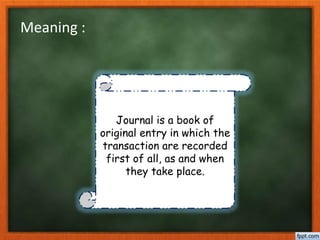 Journal | PPT