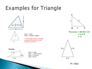 Examples for TriangleP=16in