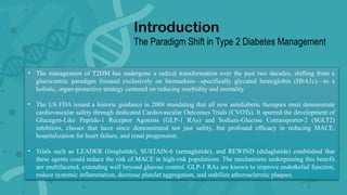 CVOT of Tirzepatide vs Dulaglutide in Type 2 Diabetes: Journal club  presentation