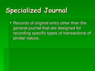 Specific Journal Journal Article | PPT