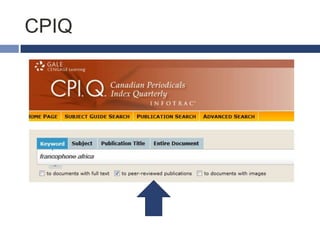 CPIQ

 