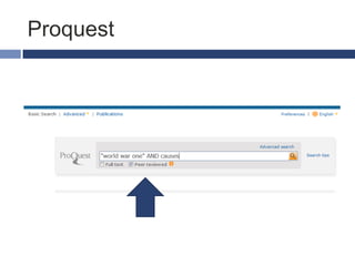 Proquest

 