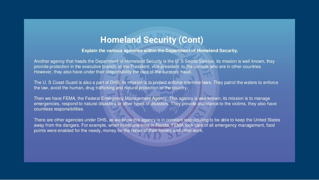 Homeland Security
