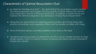 Fluid management in patients with trauma: Restrictive versus Liberal ...