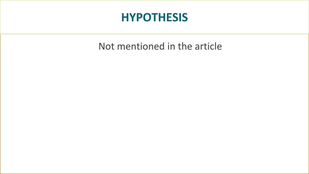 Journal Club Article Presentation Pptx