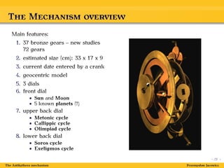 The Antikythera Mechanism | PDF