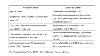 Journal Club: ECG-Based Risk Stratification in COPD - Insights from the ...