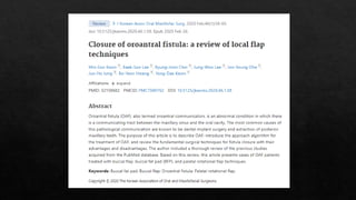 Comparative Clinical Study on Oroantral Fistula Closure Techniques ...