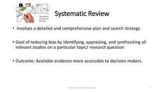 Journal club on a systematic review and meta analysis.pptx