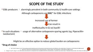 Journal Club on merino trial comparing piptazo vs meropenem in gram ...