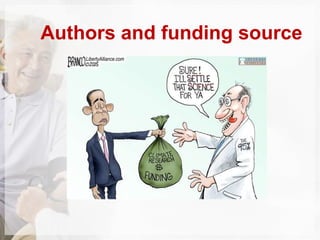 Authors and funding source
 