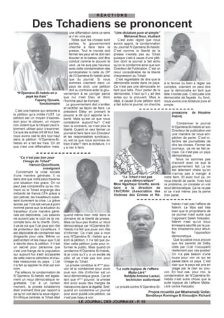 Journal des journaux