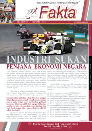 Buletin Institut Penyelidikan Pembangunan Belia Malaysia




               Memperkasakan




                Edisi 3/4 20...