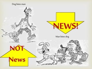 Dog bites man
Man bites dog
 