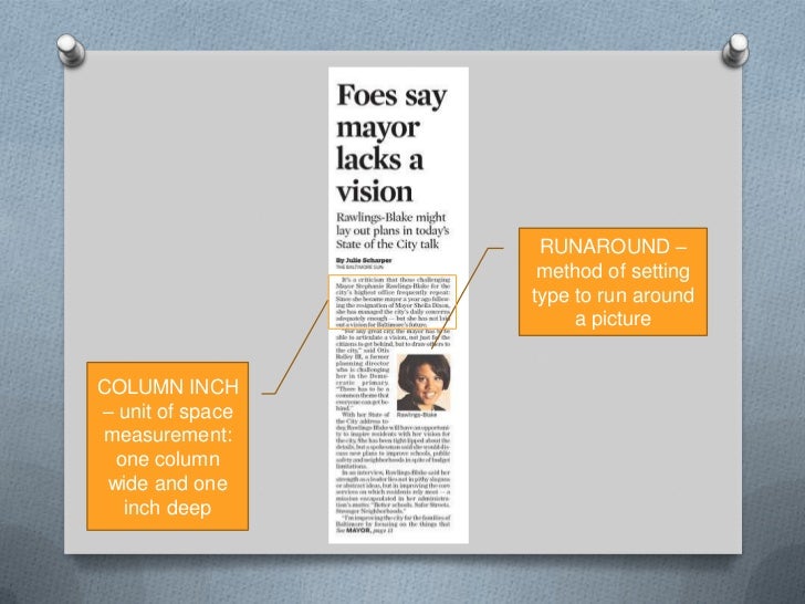 Journalism II definitions