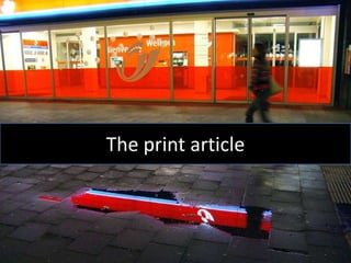 The print article