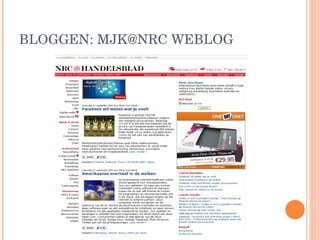 BLOGGEN: MJK@NRC WEBLOG 