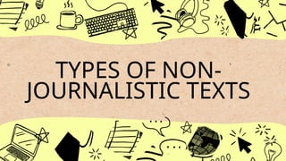 Journalistic and NonJournalistic Text.pptx