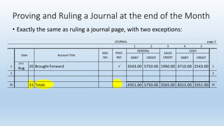 Journalising Rules Journalizing transactions | PPTX