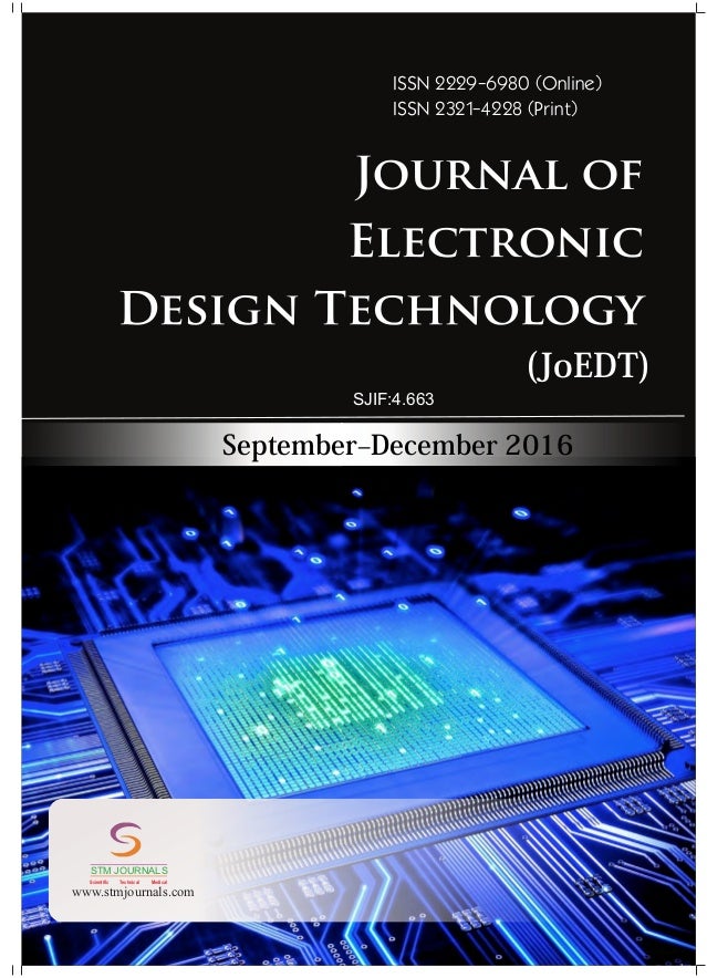 Journal of Electronic Design Technology vol 7 issue 3