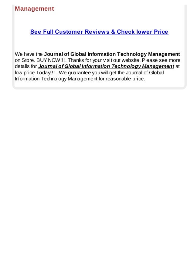 global material management global knowledge management
