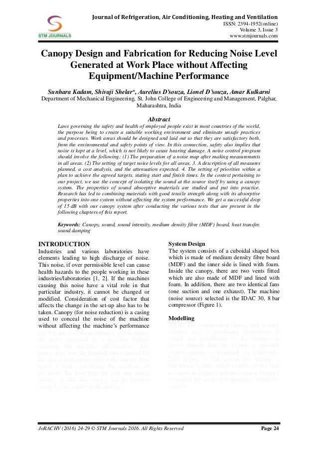 Journal of Refrigeration, Air Conditioning, Heating and Ventilation v…