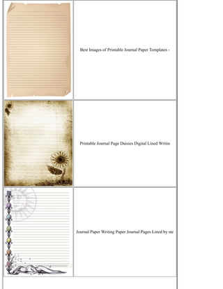 Journal Paper Writing | PDF