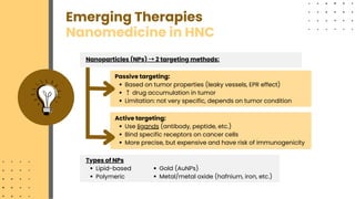 Summary of Advancing Head and Neck Cancer Therapies: From Conventional ...
