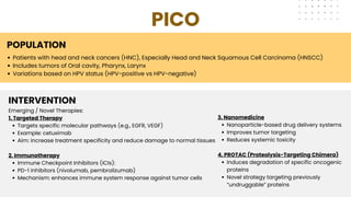 Summary of Advancing Head and Neck Cancer Therapies: From Conventional ...