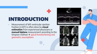 echocardiography evaluation of LV Function using an automated analysis ...