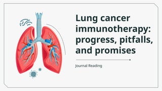 Journal Reading Lung cancer immunotherapy_ progress, pitfalls, and ...