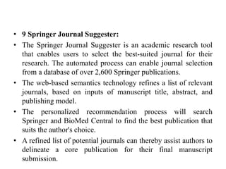 JOURNAL suggestion tools.pptx