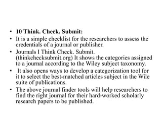 JOURNAL suggestion tools.pptx