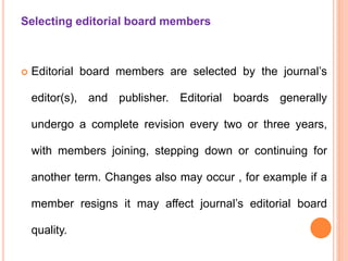 JOURNAL PRESENTATION BASIC TERMINOLOGY'S. | PPTX