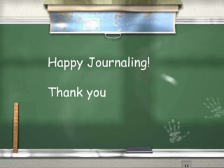 Journal writing.pptx