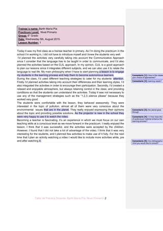 Taller de Práctica Docente- Barth María Pía- Nivel Primario- 2
Trainee´s name: Barth María Pía
Practicum Level: Nivel Prim...