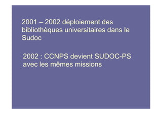 JCR Sudoc PS 2010 - Compte rendu de la journée CR Alsace