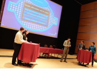 Présentation de nos actuaires devant de futurs actuaires