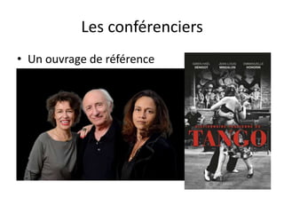 Les conférenciers
• Un ouvrage de référence
 