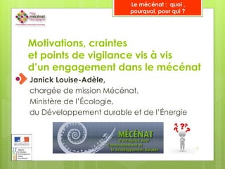 Journée "mécénat, partenariats et financements alternatifs " 21/11/14 - DREAL Bourgogne