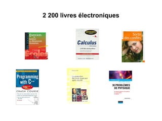 2 200 livres électroniques

 