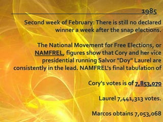 Was a ‘plain housewife’ who would often choose to be in the background