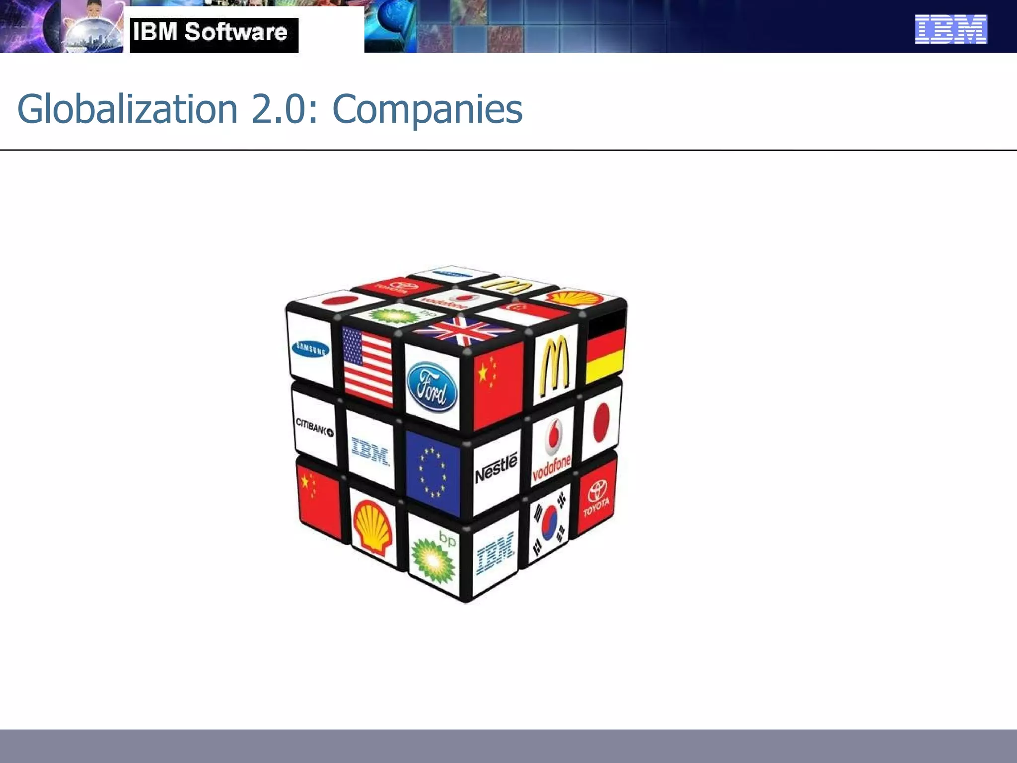 Globalization 2.0: Companies 