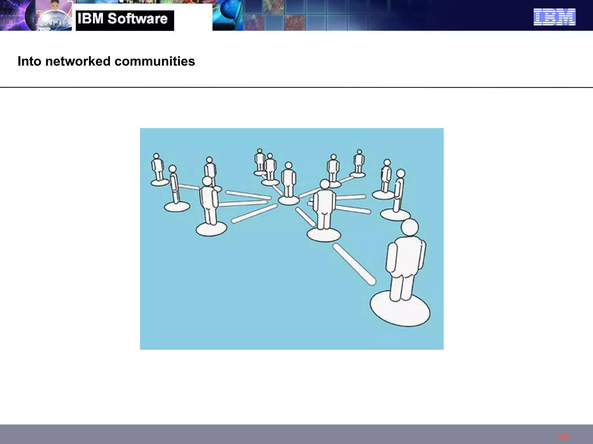 Into networked communities 