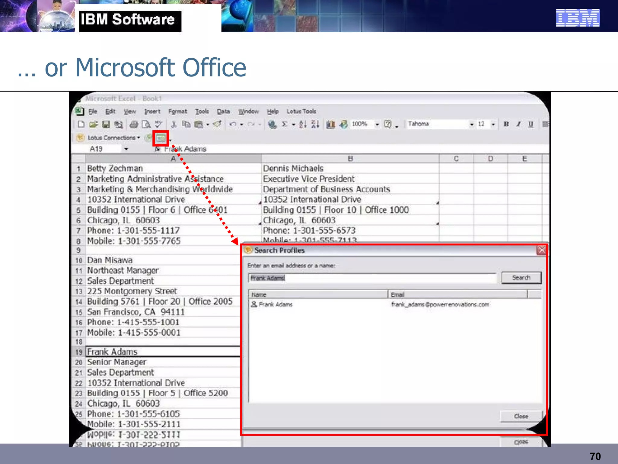 …  or Microsoft Office 